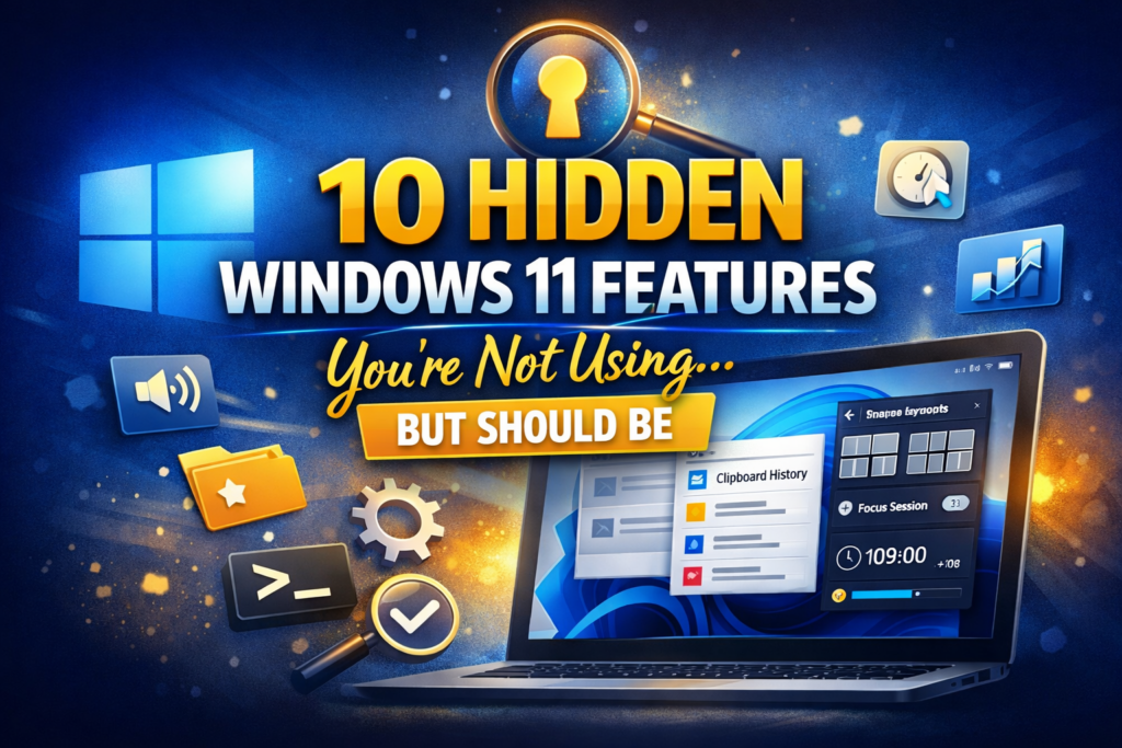 10 Hidden Windows 11 Features You’re Not Using – But Should Be hidden-windows-11-features