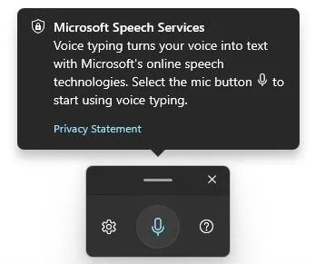 Voice Typing